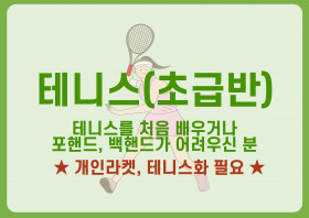 테니스(초급반)